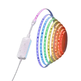 Nanoleaf Essentials Smart Multicolour HD Lightstrip Starter Kit – taśma ledowa 5m, 550 Lm 18W 2700K-6500K, kontroler w zestawie (technologia Matter)