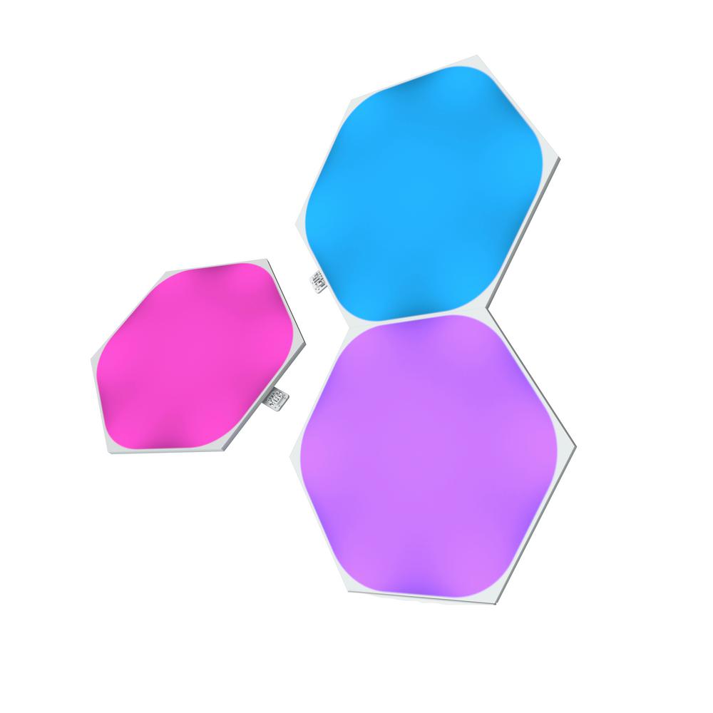 Nanoleaf Shapes Hexagons Expansion Pack - dodatkowe panele świetlne (3 sztuki) 1 Nanoleaf Shapes Hexagons Expansion Pack - dodatkowe panele świetlne (3 sztuki)