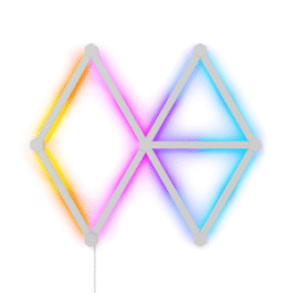 Nanoleaf Lines 60 degrees Starter Kit – listwy świetlne 60 stopni (9 sztuk, 1 kontroler)