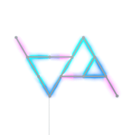 Nanoleaf Lines 60 degrees Starter Kit – listwy świetlne 60 stopni (15 sztuk, 1 kontroler)