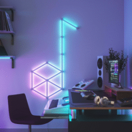 Nanoleaf Lines 60 degrees Starter Kit – listwy świetlne 60 stopni (15 sztuk, 1 kontroler)