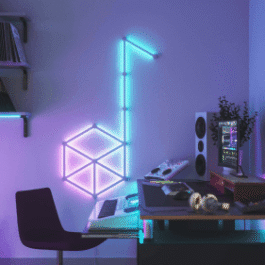Nanoleaf Lines 60 degrees Starter Kit – listwy świetlne 60 stopni (15 sztuk, 1 kontroler)