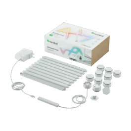 Nanoleaf Lines 60 degrees Starter Kit – listwy świetlne 60 stopni (9 sztuk, 1 kontroler)