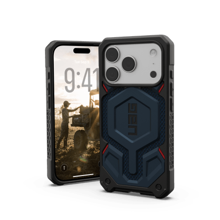 UAG Monarch Pro – etui do iPhone 17 Pro kompatybilne z MagSafe (kevlar mallard)