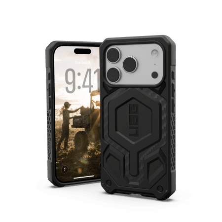 UAG Monarch Pro – etui do iPhone 17 Pro kompatybilne z MagSafe (carbon fiber)