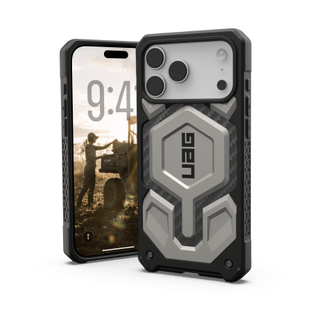UAG Monarch Pro – etui do iPhone 17 Pro Max kompatybilne z MagSafe (titanium)