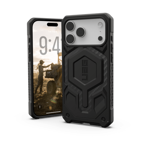 UAG Monarch Pro – etui do iPhone 17 Pro Max kompatybilne z MagSafe (carbon fiber)