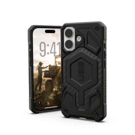 UAG Monarch Pro – etui do iPhone 17 kompatybilne z MagSafe (carbon fiber)