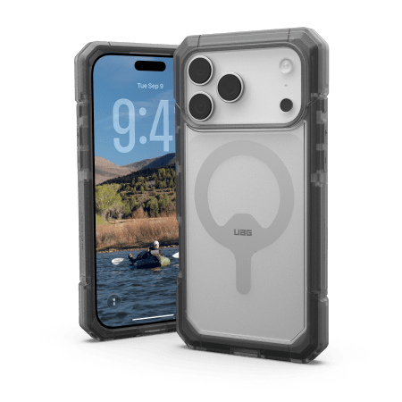 UAG Trooper MagSafe - etui do iPhone 17 Pro Max kompatybilne z MagSafe (clear/ash) 1 UAG Trooper MagSafe - etui do iPhone 17 Pro Max kompatybilne z MagSafe (clear/ash)