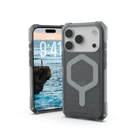 UAG Essential Armor MagSafe – etui do iPhone 17 Pro kompatybilne z MagSafe (ash)