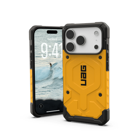 UAG Pathfinder MagSafe – etui do iPhone 17 Pro kompatybilne z MagSafe (heritage yellow)