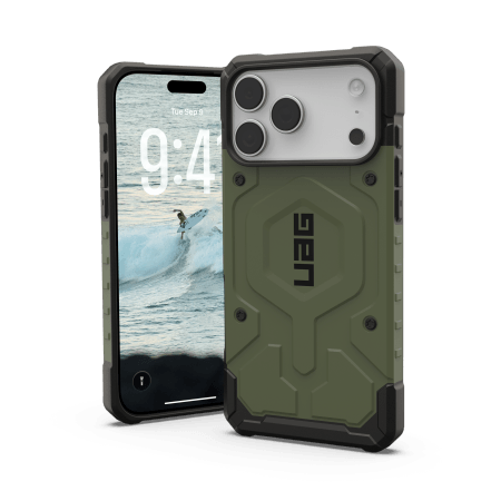 UAG Pathfinder MagSafe – etui do iPhone 17 Pro Max kompatybilne z MagSafe (olive)