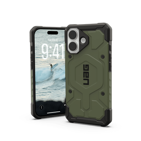 UAG Pathfinder MagSafe – etui do iPhone 17 kompatybilne z MagSafe (olive)