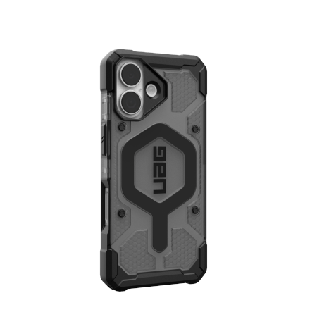 UAG Pathfinder Clear MagSafe – etui do iPhone 17 kompatybilne z MagSafe (ash/black)