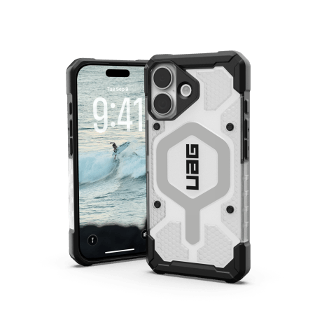 UAG Pathfinder Clear MagSafe - etui do iPhone 17 kompatybilne z MagSafe (ice/silver) 1 UAG Pathfinder Clear MagSafe - etui do iPhone 17 kompatybilne z MagSafe (ice/silver)