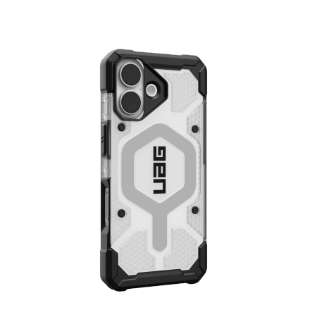 UAG Pathfinder Clear MagSafe - etui do iPhone 17 kompatybilne z MagSafe (ice/silver) 2 UAG Pathfinder Clear MagSafe - etui do iPhone 17 kompatybilne z MagSafe (ice/silver)