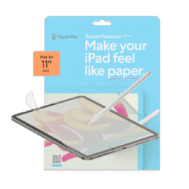 Paperlike – folia ochronna imitująca papier do iPad Air 11″ (2024 M2 / 2025 M3) (2szt.)
