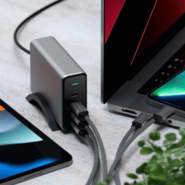 Satechi GaN Charger 165W – ładowarka sieciowa 165W, 4x USB-C