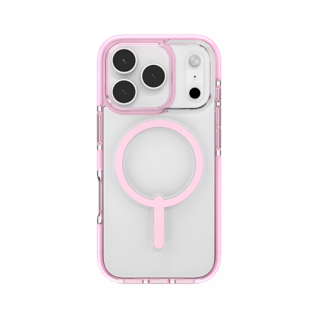 ZAGG Santa Cruz Snap – etui do iPhone 17 Pro kompatybilne z MagSafe (pink sorbet)