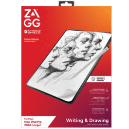 ZAGG InvisibleShield Fusion Canvas – antybakteryjna folia ochronna imitująca papier do iPad Pro 13″ M4 (2024)