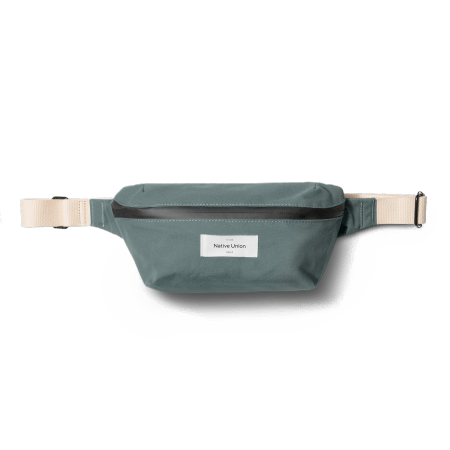 Native Union W.F.A Crossbody Pouch – nerka z kieszenią na AirTag, 1,5 L (slate green)