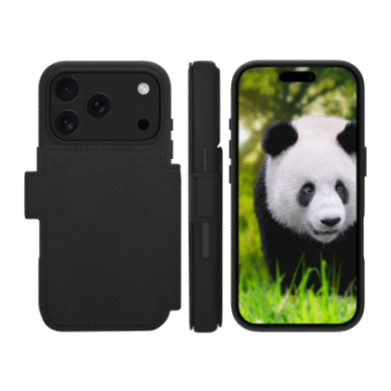 dbramante 1928 Lynge MS - skórzane etui do iPhone 17 Pro kompatybilne z MagSafe (black) 2
