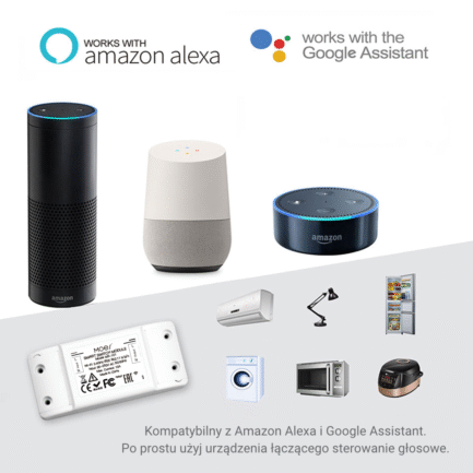 Inteligentny Przekaźnik Wi-Fi + RF Moes MS-101WR Tuya 11