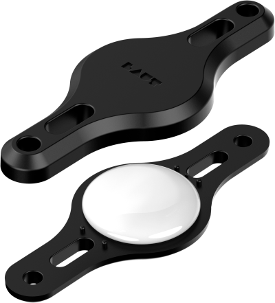 LAUT Bike Tag Bottle Mount – rowerowy uchwyt do AirTag do montażu pod uchwytem na bidon (black)