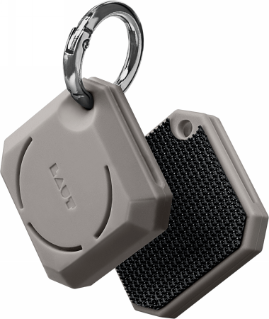 LAUT Huex Gems – etui ochronne do AirTag (grey)