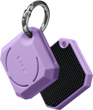 LAUT Huex Gems – etui ochronne do AirTag (violet)
