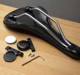 LAUT Bike Tag Saddle Mount – rowerowy uchwyt do AirTag do montażu pod siodełkiem (black)