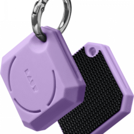LAUT Huex Gems – etui ochronne do AirTag (violet)