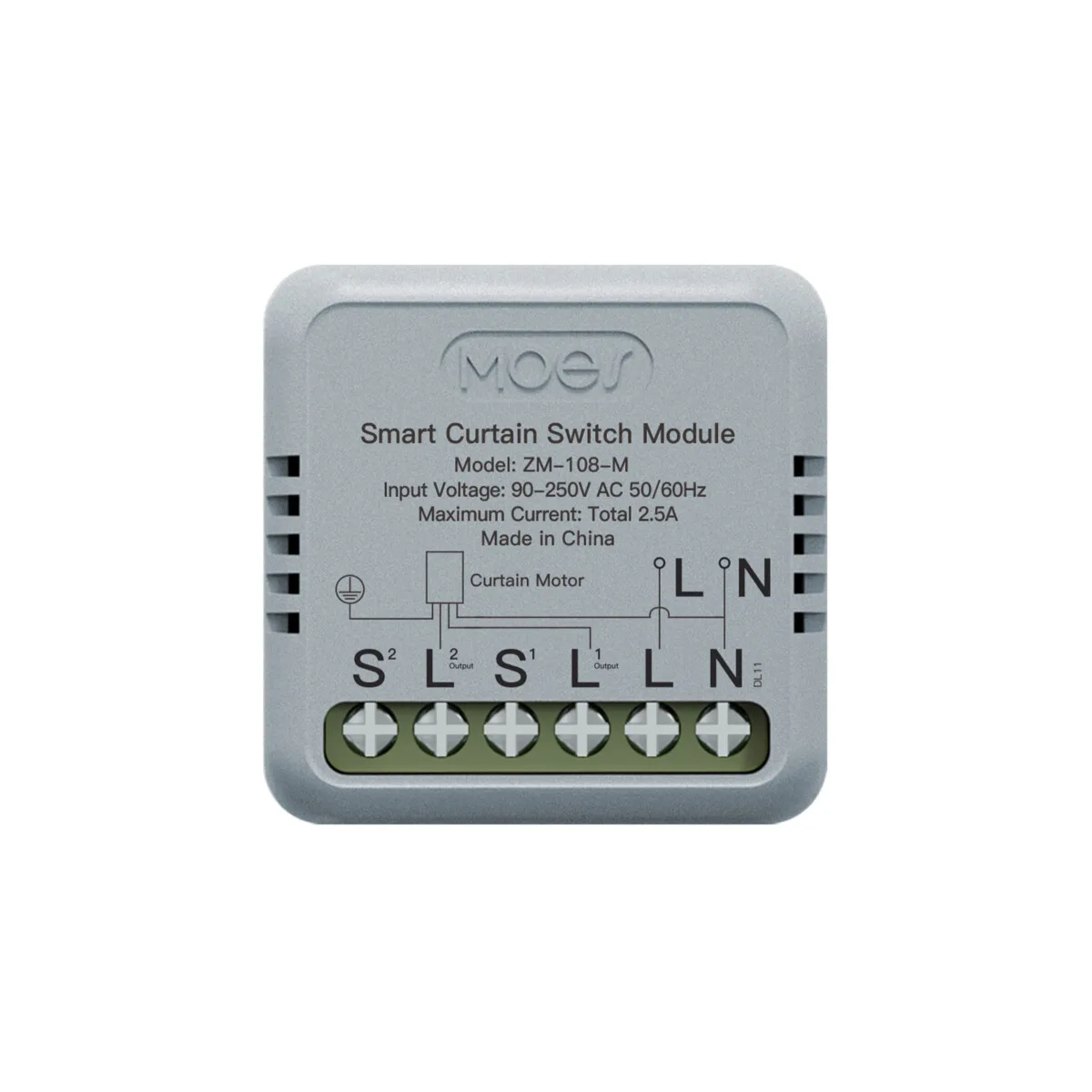 Mini Sterownik Zigbee do rolet Moes ZM-108-M TUYA 1