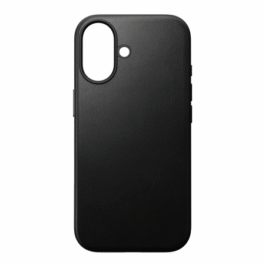 NOMAD Modern Leather Case – skórzane etui do iPhone 17 kompatybilne z MagSafe (black)