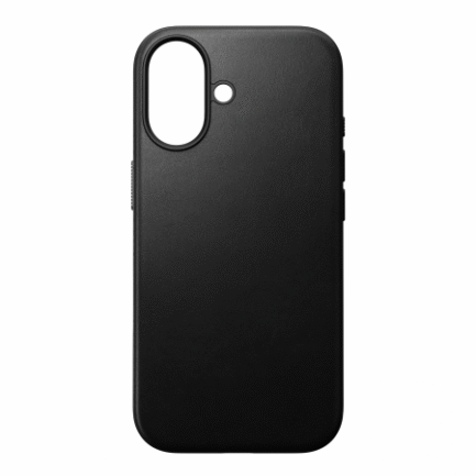 NOMAD Modern Leather Case - skórzane etui do iPhone 17 kompatybilne z MagSafe (black) 1