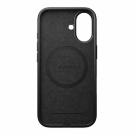NOMAD Modern Leather Case – skórzane etui do iPhone 17 kompatybilne z MagSafe (black)