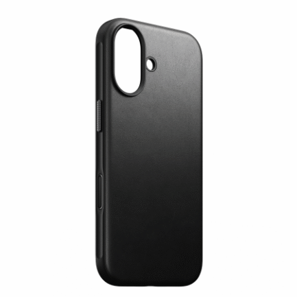 NOMAD Modern Leather Case - skórzane etui do iPhone 17 kompatybilne z MagSafe (black) 3
