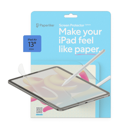 Paperlike – folia ochronna imitująca papier do iPad Air 13″ (2024 M2 / 2025 M3) (2szt.)