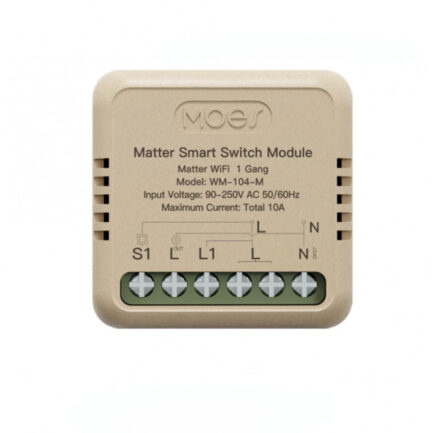 Przekaźnik 1-kanałowy Mini Matter Moes MWM-104-M 2