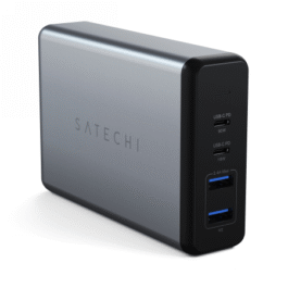 Satechi Desktop 108W Pro – ładowarka sieciowa (2x USB-C PD 90W/18W, 2X USB-A total 12W)