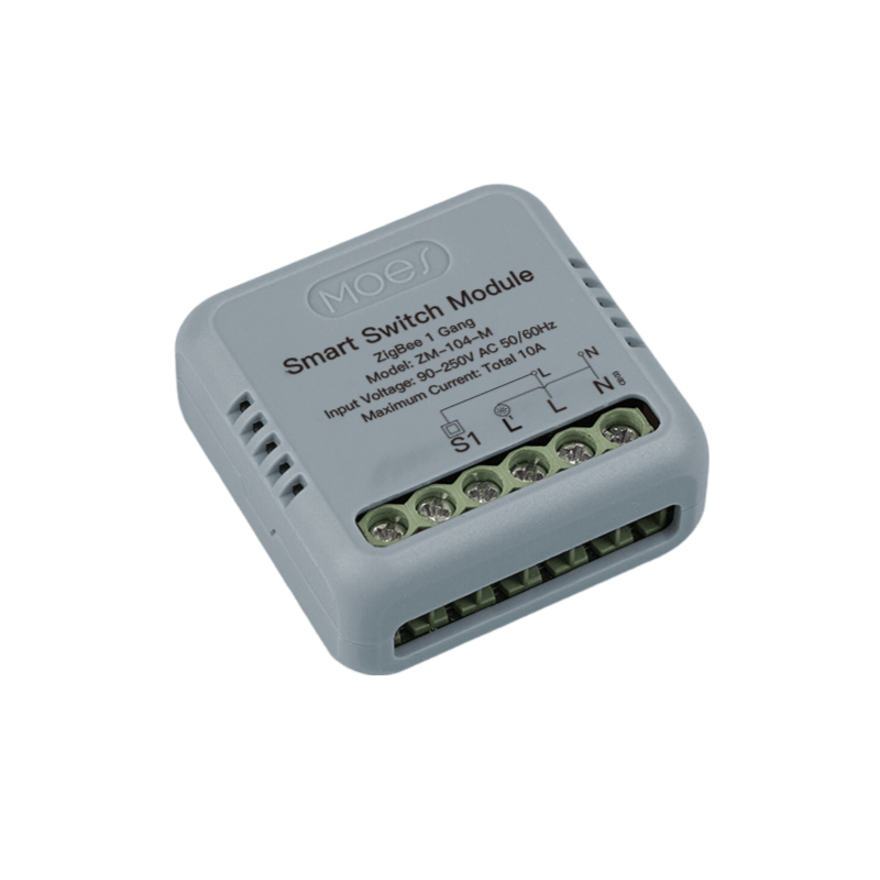 Przekaznik dopuszkowy Mini Zigbee Moes ZM-104-M Tuya 3 Przekaznik dopuszkowy Mini Zigbee Moes ZM-104-M Tuya