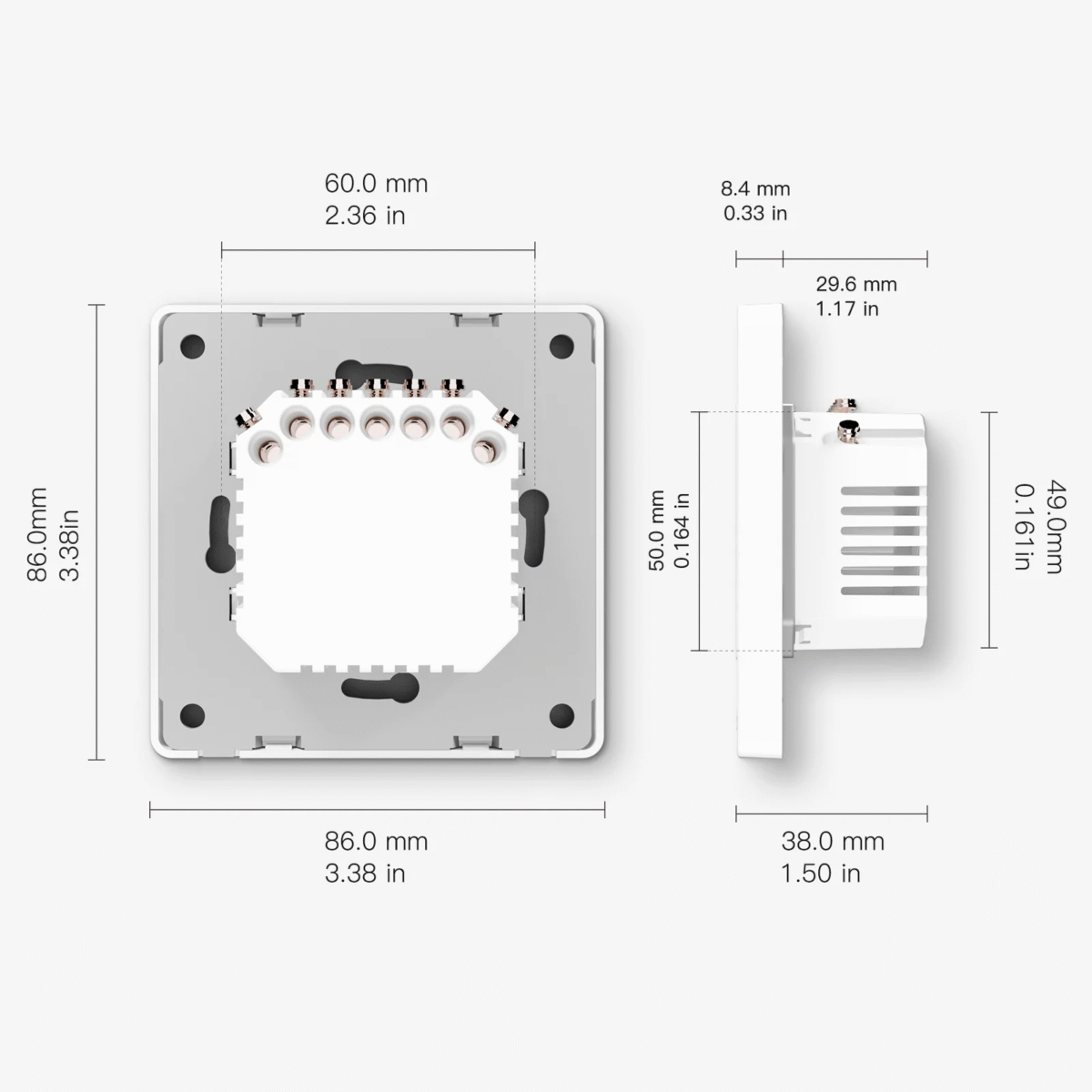 Przełącznik Star Ring Zigbee 1-Gang Biały Moes ZS-SR-EU1-WH-MS Tuya 9 Przełącznik Star Ring Zigbee 1-Gang Biały Moes ZS-SR-EU1-WH-MS Tuya