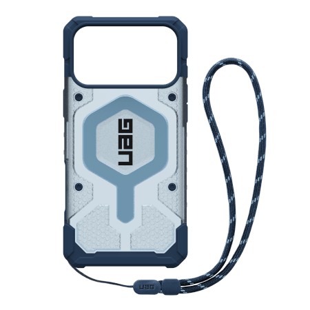 UAG Pathfinder Clear MagSafe Bundle - etui do iPhone 17 Pro Max kompatybilne z MagSafe oraz smycz na nadgarstek (blues) 3 UAG Pathfinder Clear MagSafe Bundle - etui do iPhone 17 Pro Max kompatybilne z MagSafe oraz smycz na nadgarstek (blues) 3