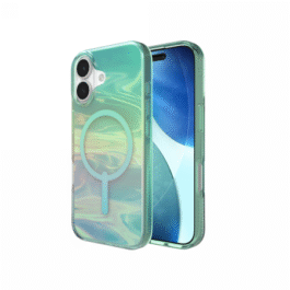 ZAGG Milan Snap – etui do iPhone 17 kompatybilne z MagSafe (iridescent oil slick)