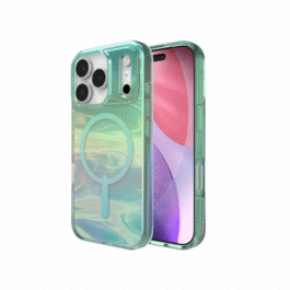 ZAGG Milan Snap – etui do iPhone 17 Pro kompatybilne z MagSafe (iridescent oil slick)