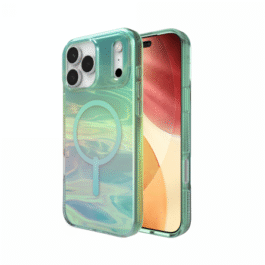 ZAGG Milan Snap – etui do iPhone 17 Pro Max kompatybilne z MagSafe (iridescent oil slick)