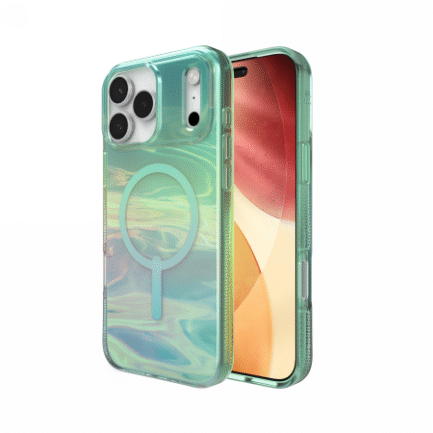 ZAGG Milan Snap - etui do iPhone 17 Pro Max kompatybilne z MagSafe (iridescent oil slick) 1