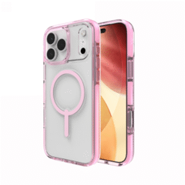 ZAGG Santa Cruz Snap – etui do iPhone 17 Pro Max kompatybilne z MagSafe (pink sorbet)
