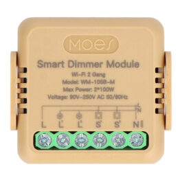 Ściemniacz Podwójny Mini Wi-Fi Moes MS-105B-M Tuya