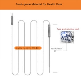 Inteligentny termometr do żywności z czterama sondami MOES BSS-SW-BBQ-A-EN Tuya